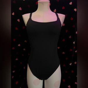 PINK Criss Cross bodysuit thong